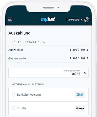 mybet Auszahlung 2024 .